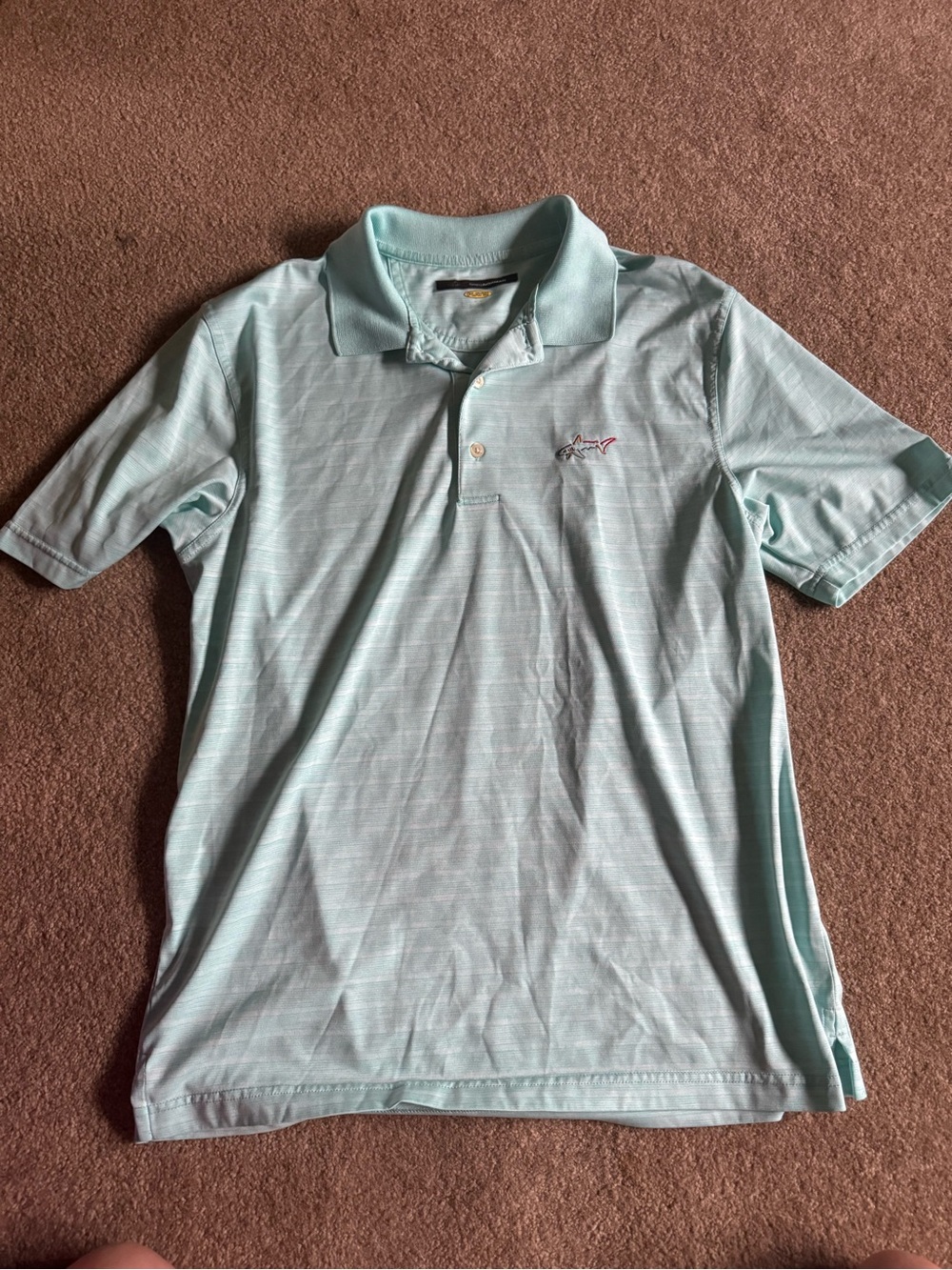 Greg Norman Collection Mint Green Polo Shirt